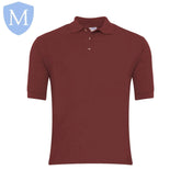 Plain Unisex Polos - Burgandy Size 18,Size 20,Size 22,Size 24,Size 26,Size 28,Size 30,Size 32,Size 34,Size 36,Size 38,Size 40,Size 42,Size 44,Size 46